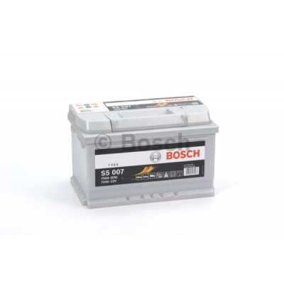 Аккумулятор Аккумулятор BOSCH Silver Plus 74 А/ч обратная R+ 278x175x175 EN750 А