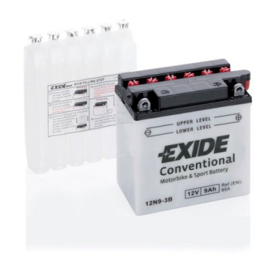 Аккумулятор EXIDE CONVERTIONAL 9Ач о.п. 85А 12N9-3B