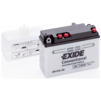 Аккумулятор EXIDE CONVERTIONAL 12Ач п.п. 100А 6N12A-2D