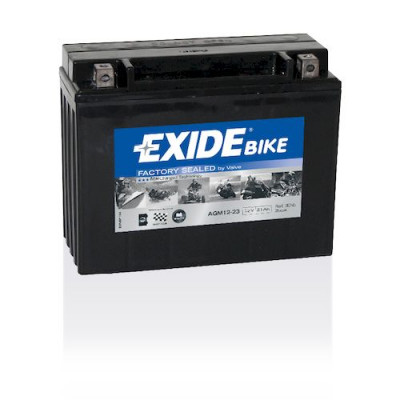 Аккумулятор EXIDE AGM READY 21Ач о.п. 350А AGM12-23