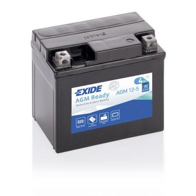 Аккумулятор EXIDE AGM READY 4Ач о.п. 70А AGM12-5