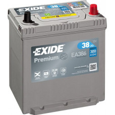 Аккумулятор EXIDE PREMIUM 38Ah R+(о.п.) EN300 (187x127x220) [B01] (EA386) J