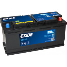 Аккумулятор EXIDE EXCELL 110Ah R+(о.п.) EN850 (392x175x190) [B13] (EB1100)