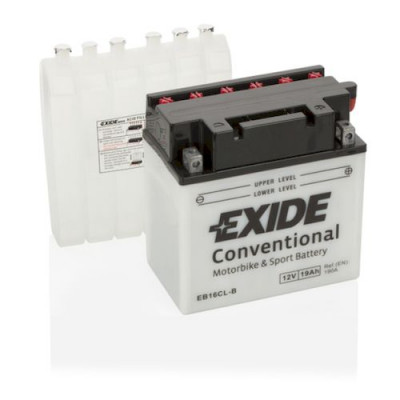 Аккумулятор EXIDE CONVERTIONAL 19Ач о.п. 190А EB16CL-B