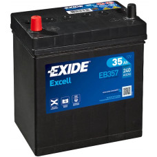 Аккумулятор EXIDE EXCELL 35Ah L+(п.п.) EN240 (187x127x220) [B00] (EB357) J