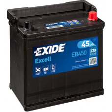 Аккумулятор EXIDE EXCELL 45Ah R+(о.п.) EN330 (218x133x223) [B01] (EB450)