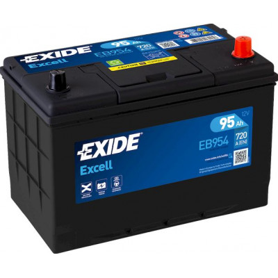Аккумулятор EXIDE EXCELL 95Ач о.п. 720А EB954