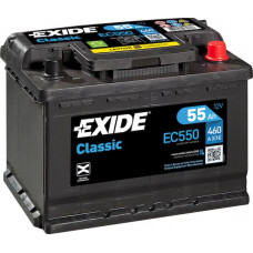 Аккумулятор EXIDE CLASSIC 55Ah R+(о.п.) EN460 (242x175x190) [B13] (EC550)