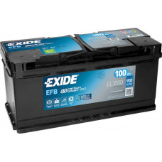 Аккумулятор EXIDE Start&Stop EFB 100Ah R+(о.п.) EN900 (353x175x190) [B13] (EL1000)