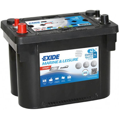 Аккумулятор EXIDE Start AGM 42Ач п.п. 700А EM900