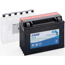 Аккумулятор EXIDE AGM 21Ah R+(о.п.) EN350 (205x87x162) (ETX24HL-BS)
