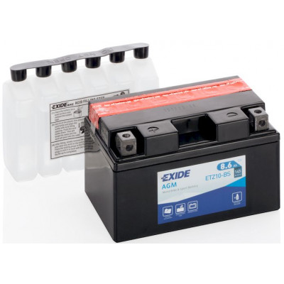 Аккумулятор EXIDE AGM 8,6Ач п.п. 145А ETZ10-BS