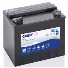 Аккумулятор EXIDE GEL 30Ah L+(п.п.) EN180 (197x132x186) (12-30)