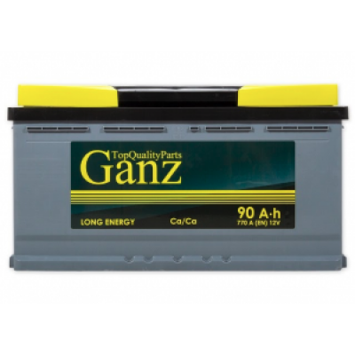 Аккумулятор Аккумулятор GANZ 90 А/ч Обратная 353x175x190 EN770 А