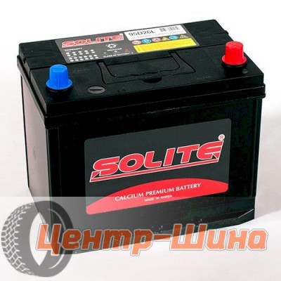 Аккумулятор SOLITE 85Ач о.п. 650А 95D26LBH