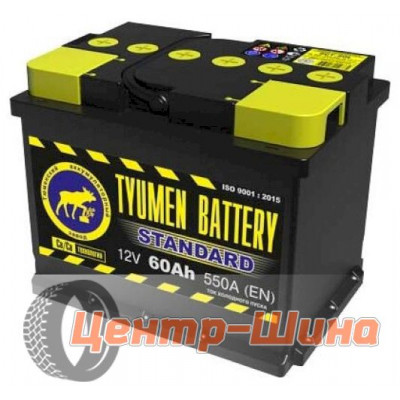Аккумулятор TYUMEN BATTERY Standard 60Ач о.п. 520А