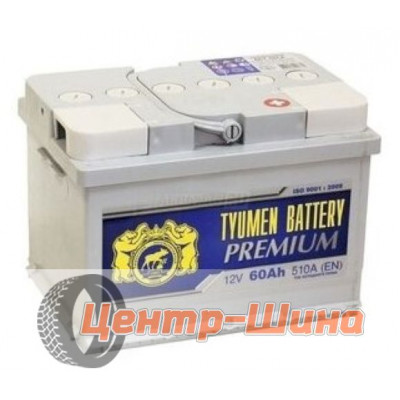 Аккумулятор TYUMEN BATTERY PREMIUM 60Ач о.п. 540А