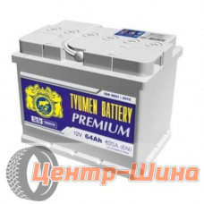 Аккумулятор TYUMEN BATTERY Premium 64Ah R+(о.п.) EN620 (242x175x190) [B13]