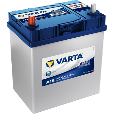 Аккумулятор Аккумулятор VARTA Blue Dynamic 40 А/ч прямая L+ A15 187x127x227 EN330 А