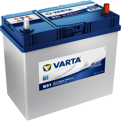 Аккумулятор Аккумулятор VARTA Blue Dynamic 45 А/ч обратная R+ B31 238x129x227 EN330 А