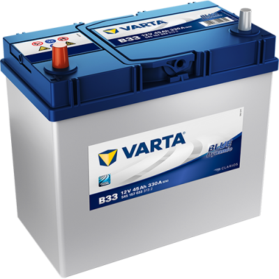 Аккумулятор Аккумулятор VARTA Blue Dynamic 45 А/ч прямая L+ B33 238x129x227 EN330 А