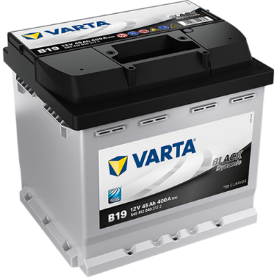 Аккумулятор VARTA Black Dynamic 45Ah R+(о.п.) EN400 (207x175x190) [B13] Ca/Ca (B19)