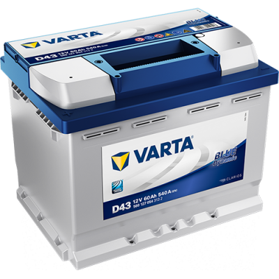 Аккумулятор Аккумулятор VARTA Blue Dynamic 60 А/ч прямая L+ D43 242x175x190 EN540 А