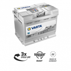 Аккумулятор VARTA Silver Dynamic AGM 60 А/ч обратная R+ D52 242x175x190 EN680 А