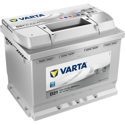 Аккумулятор Аккумулятор VARTA Silver Dynamic 61 А/ч обратная R+ D21 242x175x175 EN600 А