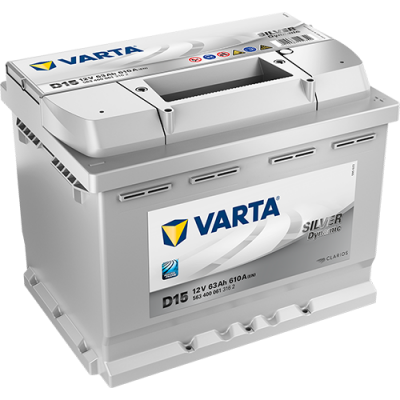Аккумулятор Аккумулятор VARTA Silver Dynamic 63 А/ч обратная R+ D15 242x175x190 EN610 А
