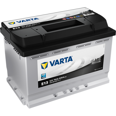 Аккумулятор Аккумулятор VARTA Black Dynamic 70 А/ч обратная R+ 278x175x190 EN640 А