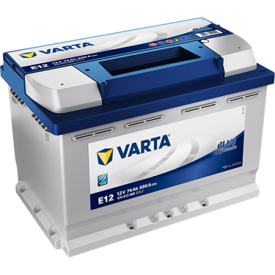 Аккумулятор Аккумулятор VARTA Blue Dynamic 74 А/ч прямая L+ E12 278x175x190 EN680 А
