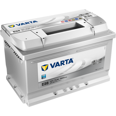 Аккумулятор Аккумулятор VARTA Silver Dynamic 74 А/ч обратная R+ E38 278x175x175 EN750 А