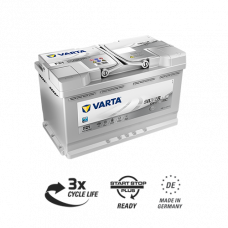 Аккумулятор VARTA Silver Dynamic AGM 80 А/ч обратная R+ F21 315x175x190 EN800 А